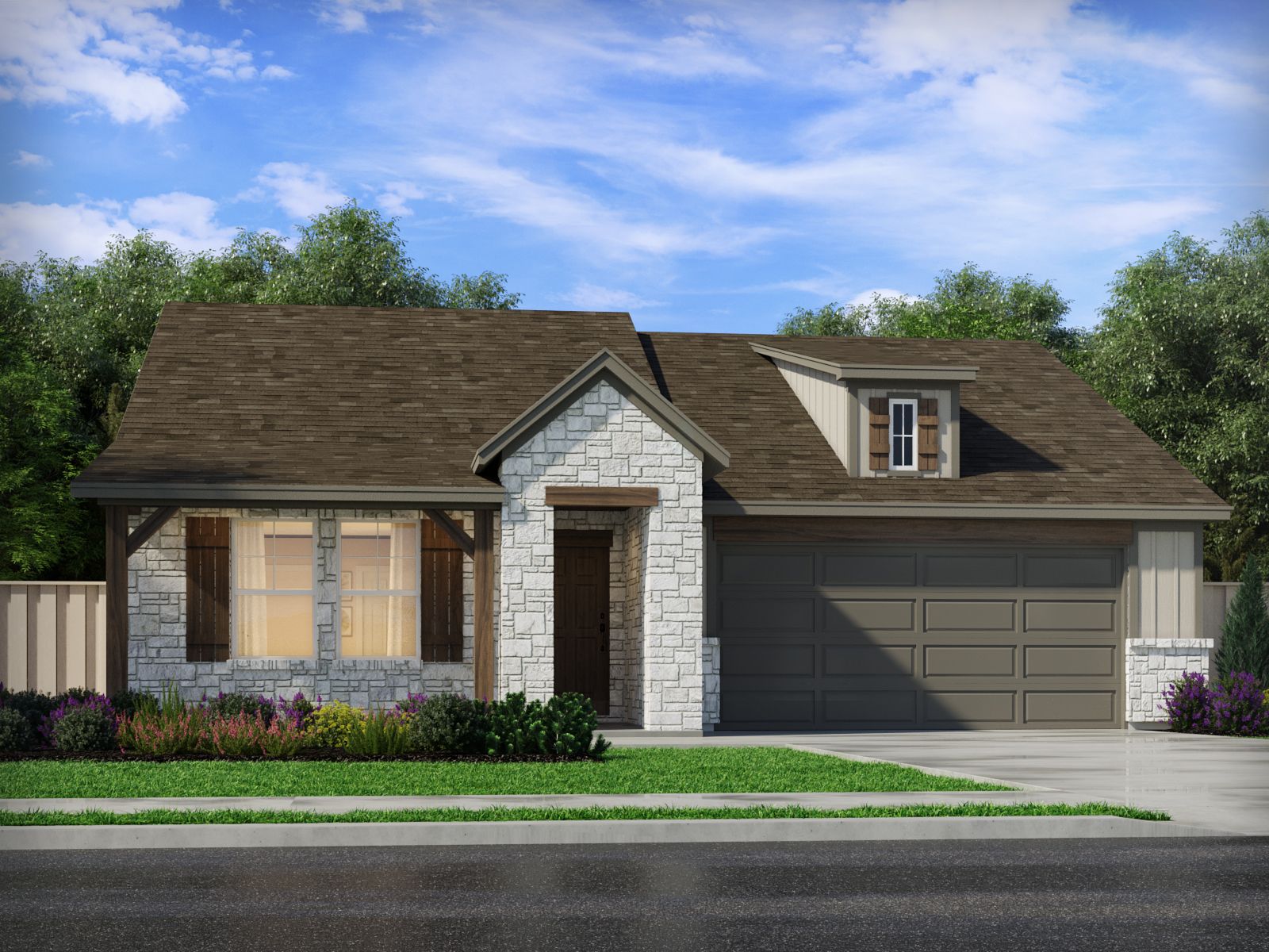 The Oleander (401) - Colony at Cole Springs - Boulevard Collection: Buda, Texas - Meritage Homes