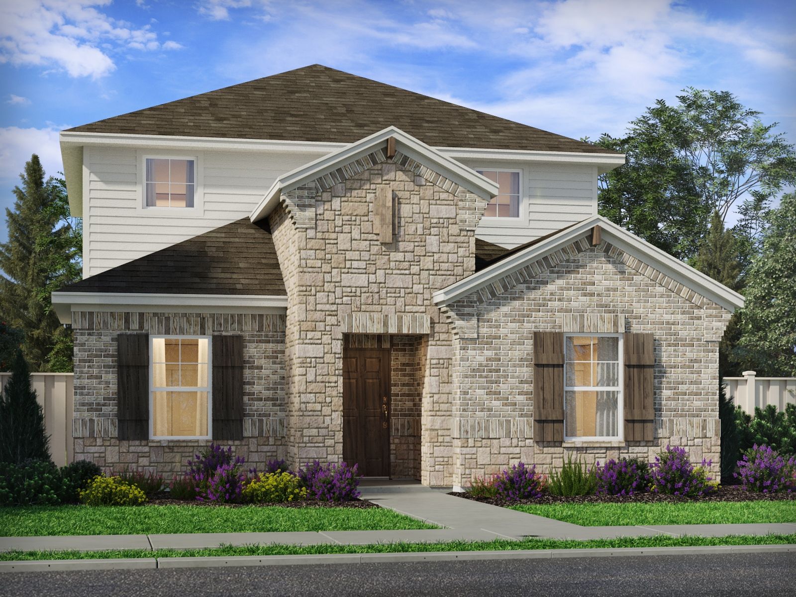 The Tahoe (780) - Colony at Cole Springs - Arbor Collection: Buda, Texas - Meritage Homes