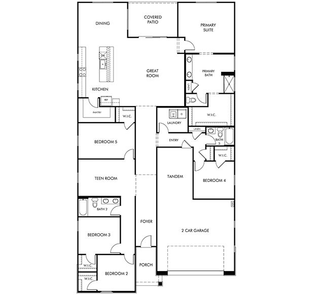 Diamond - Summit at Rocking K: Vail, Arizona - Meritage Homes