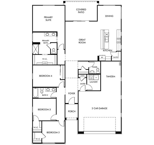 Obsidian - Summit at Rocking K: Vail, Arizona - Meritage Homes