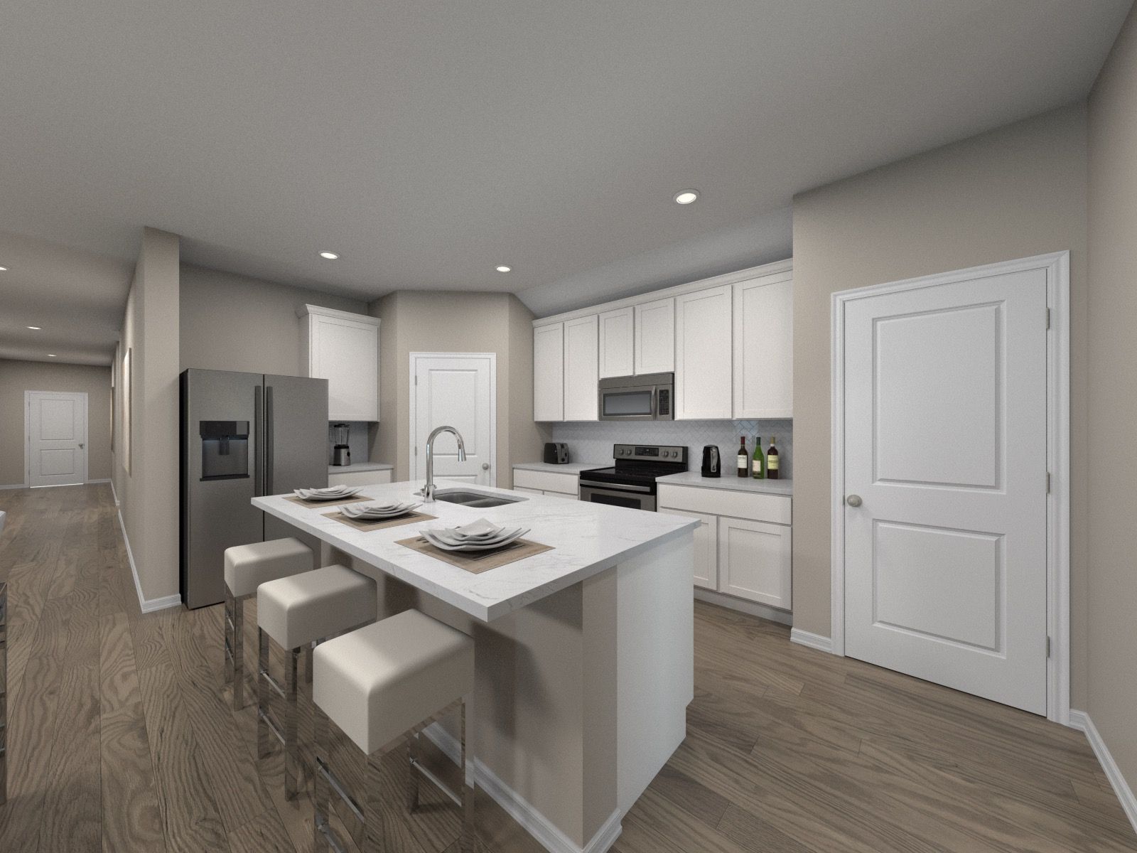 The Coronado (740) - Flora: Hutto, Texas - Meritage Homes