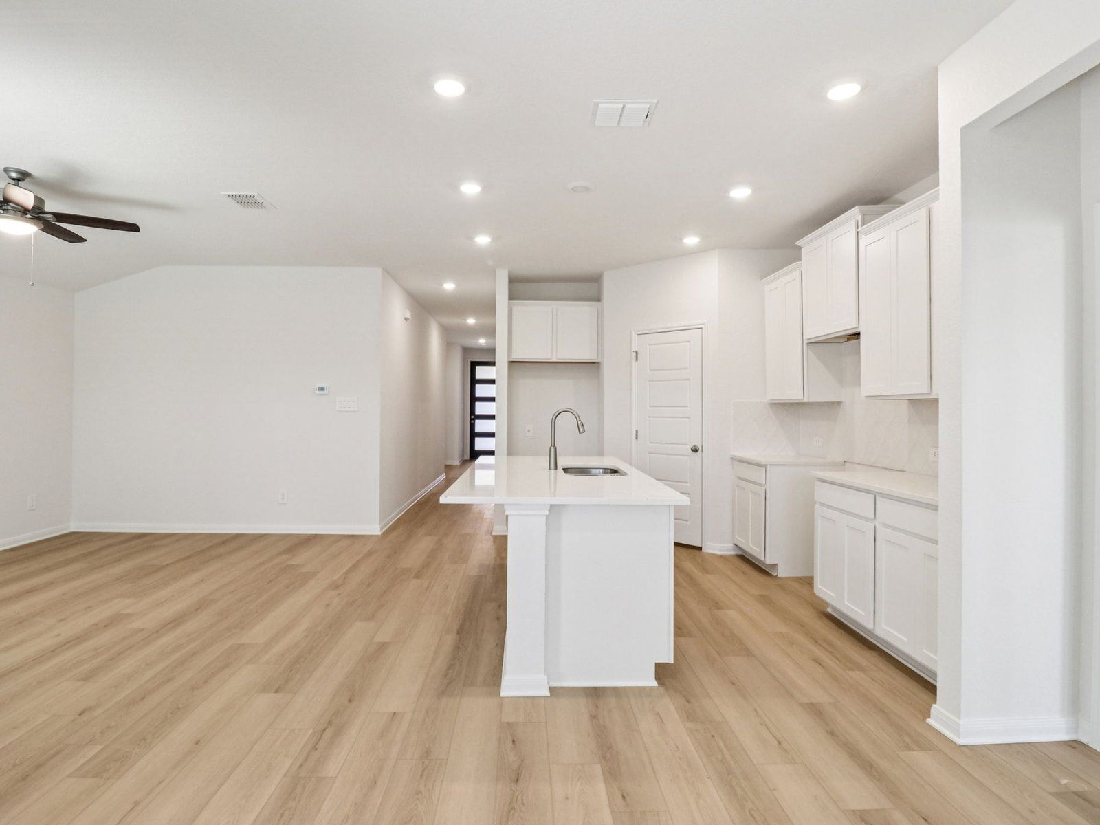 Living Room and Kitchen