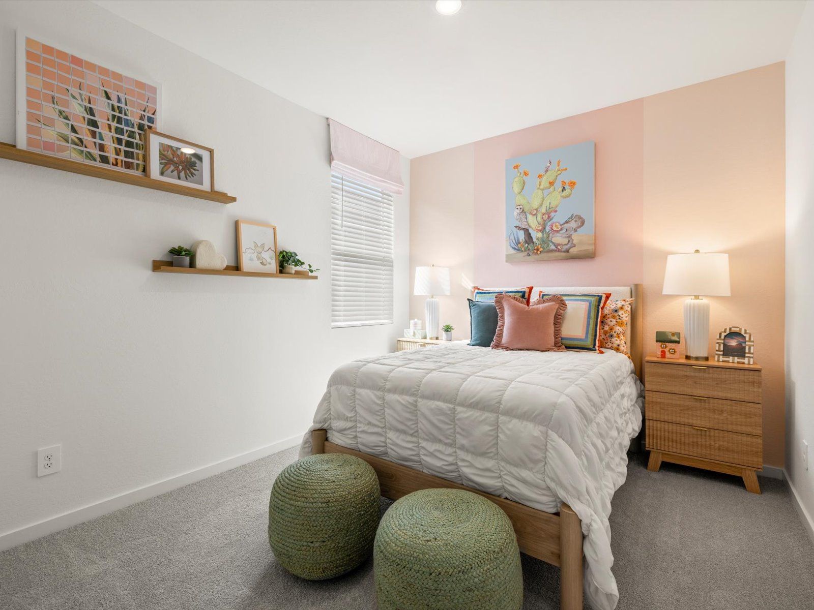 Secondary bedroom in Leslie floorplan at Teravalis