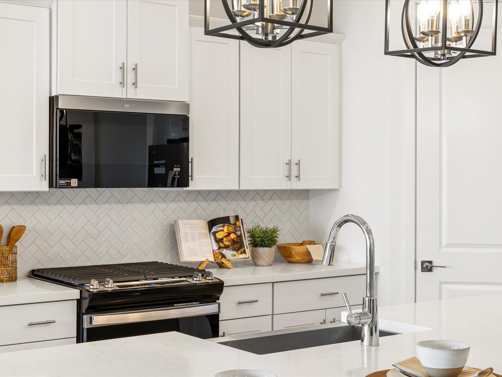 Kitchen in the Arlo floorplan modeled at Teravalis