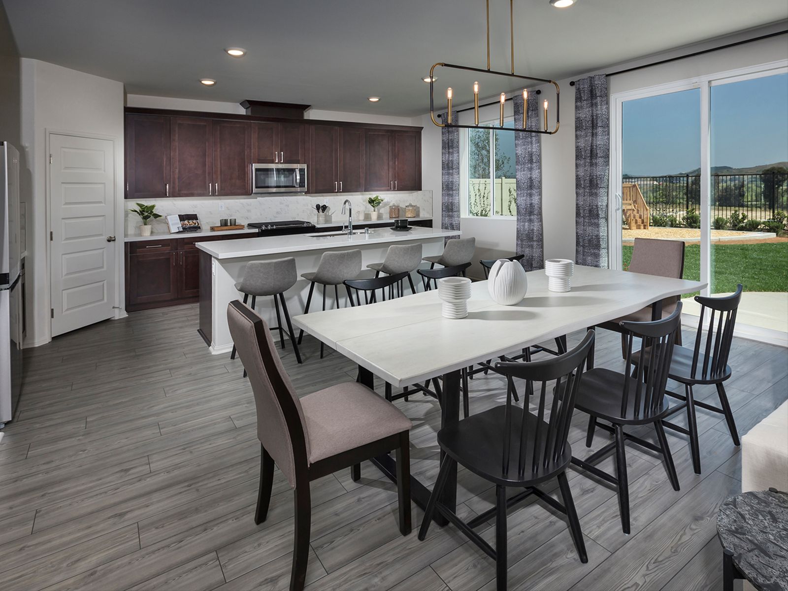 Residence 3 floorplan interior image taken at a nearby Meritage community.