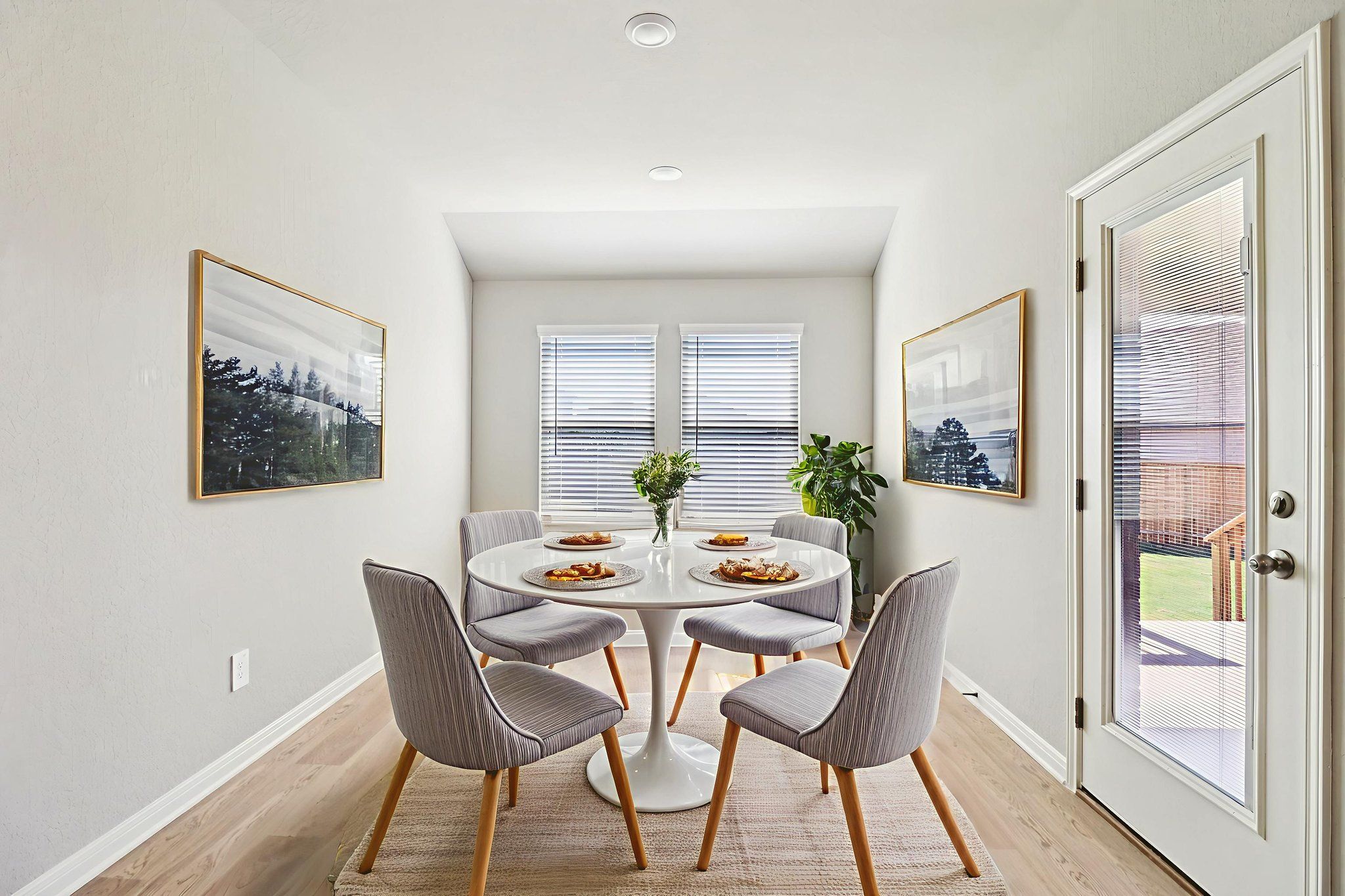 Virtually Staged Living Room