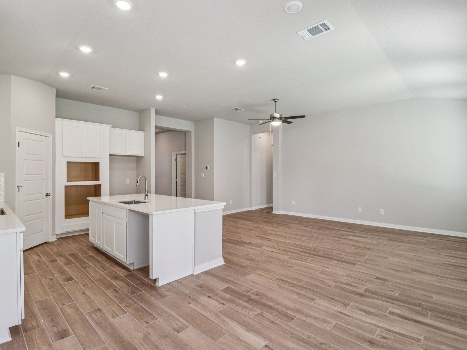 Kitchen and Living