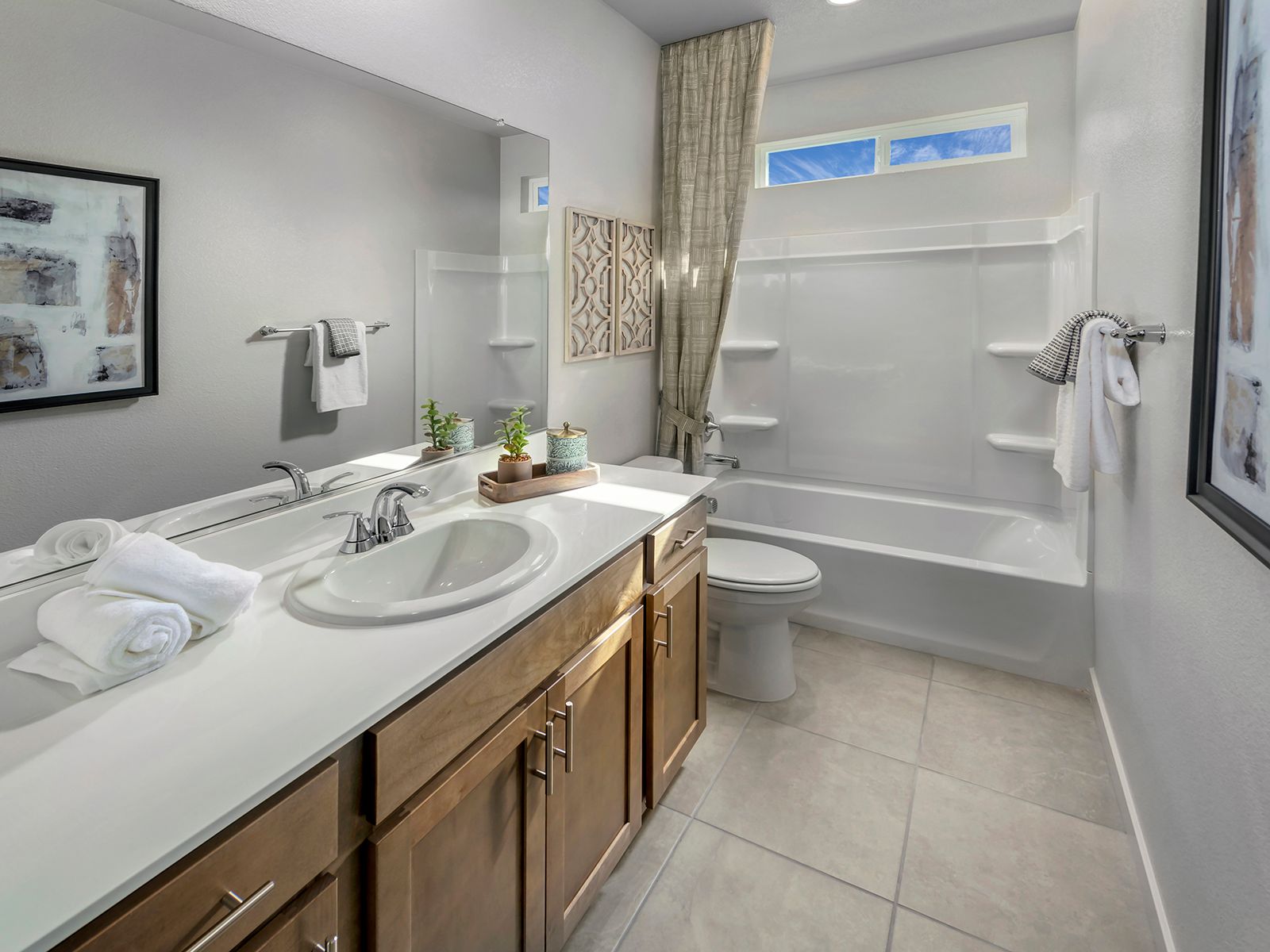 Modeled Residence 3 at Casacala in Brentwood, CA.