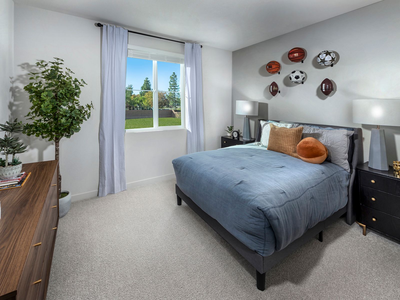 Modeled Residence 1 at Casacala in Brentwood, CA.