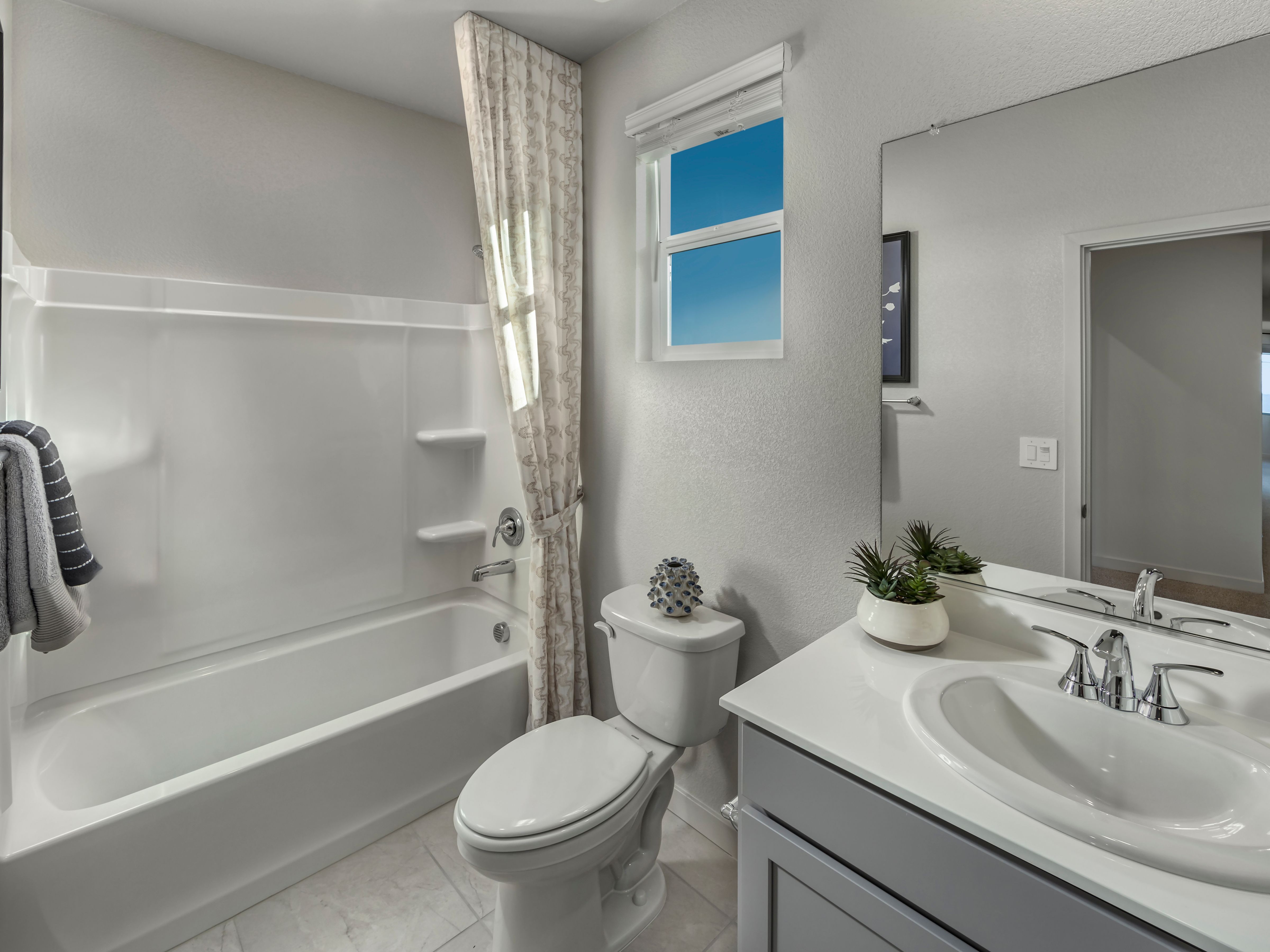 Modeled Residence 1 at Casacala in Brentwood, CA.