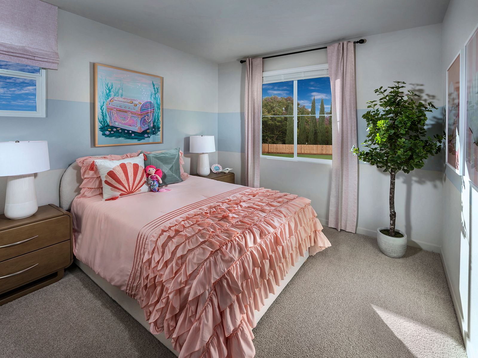 Modeled Residence 1 at Casacala in Brentwood, CA.