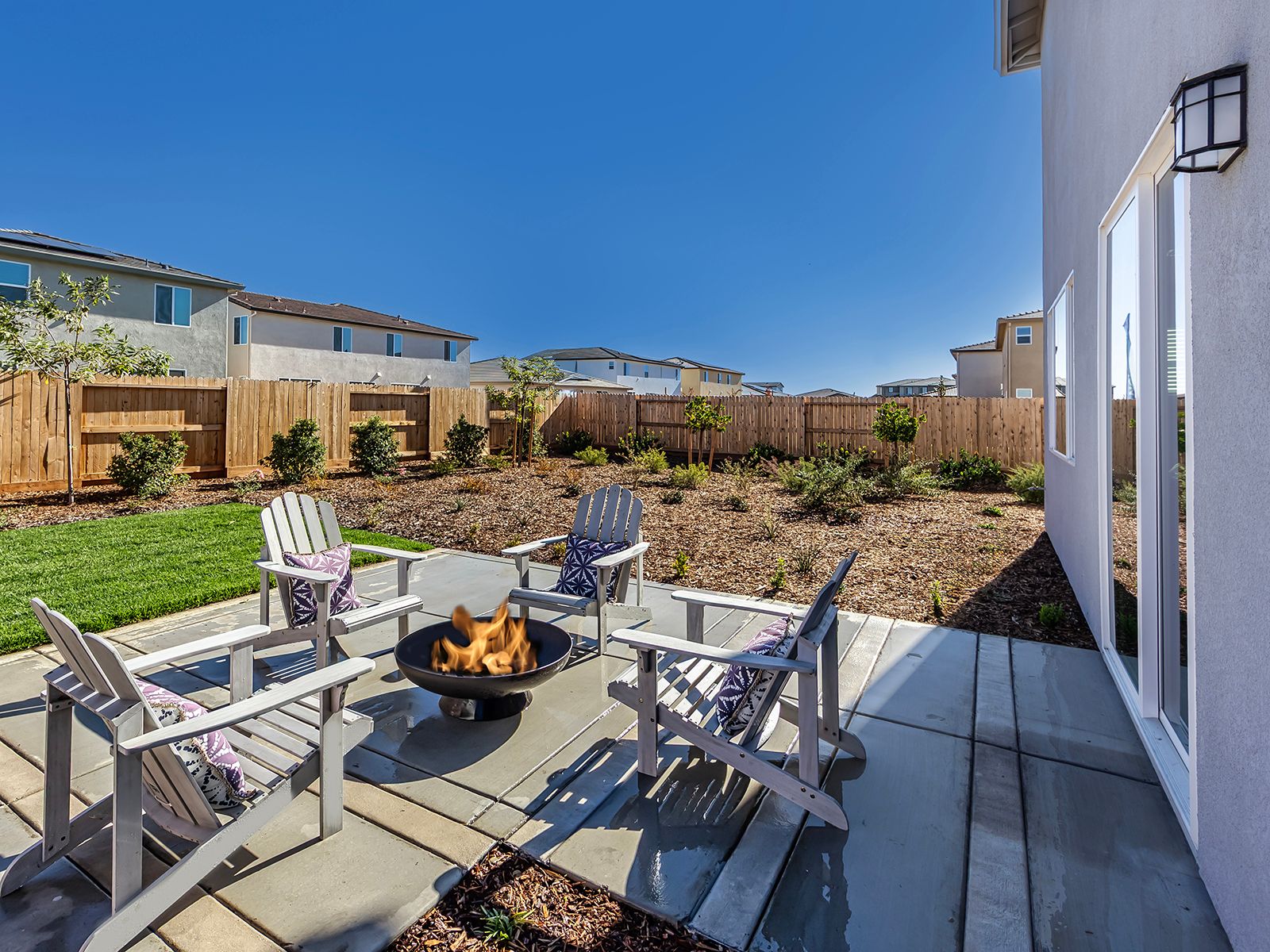 Modeled Residence 3 at Asheville of East Village in Sacramento, CA.