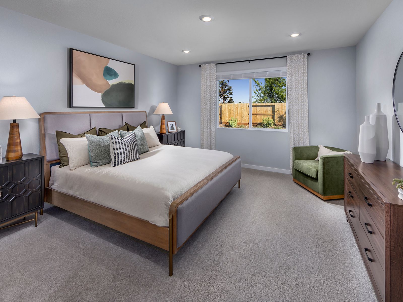 Modeled Residence 1 at a nearby Meritage community in Sacramento, CA.