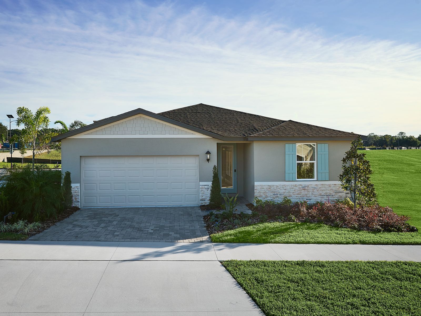 Front exterior of the Hibiscus floorplan