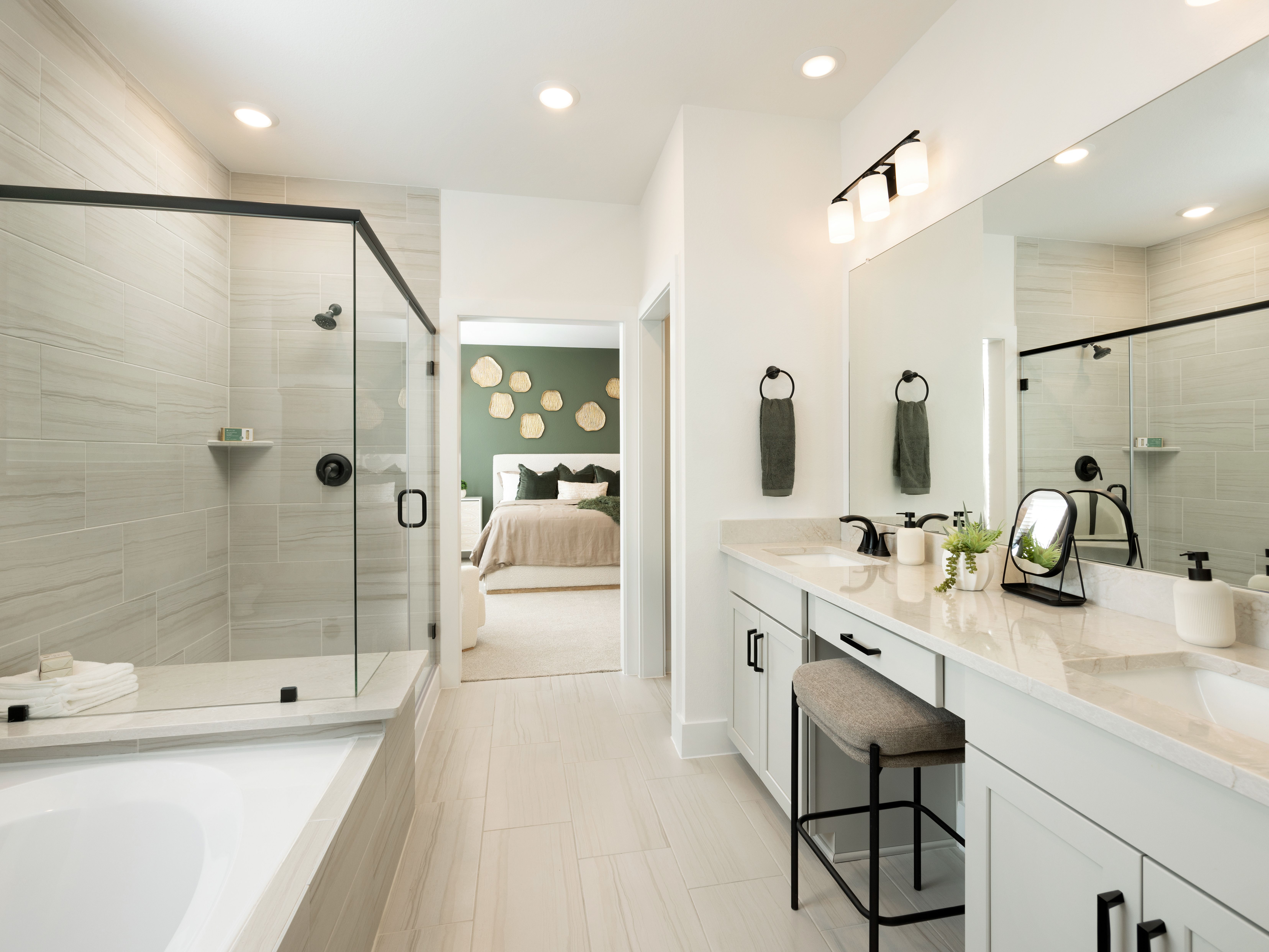 casa en Pinewood Trails - Luxe Series por Meritage Homes