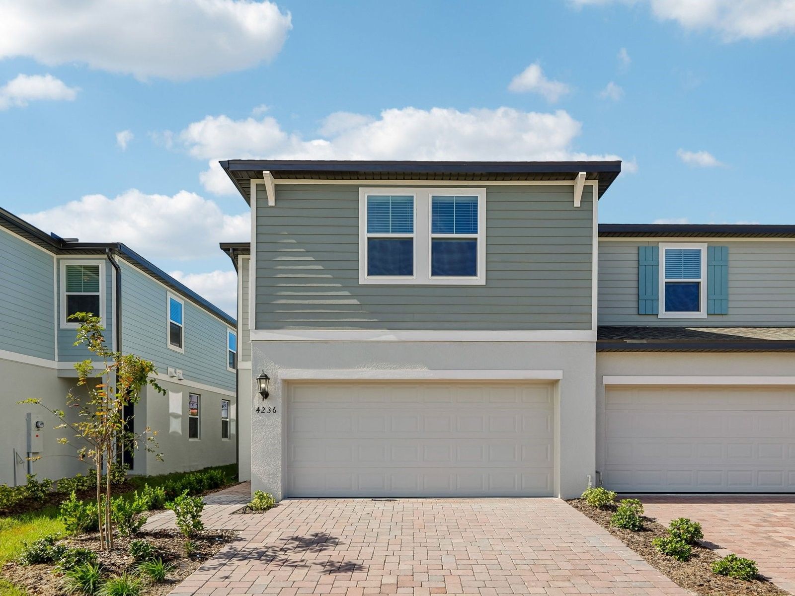 Windsor - The Meadow at Crossprairie Townes: Saint Cloud, Florida - Meritage Homes