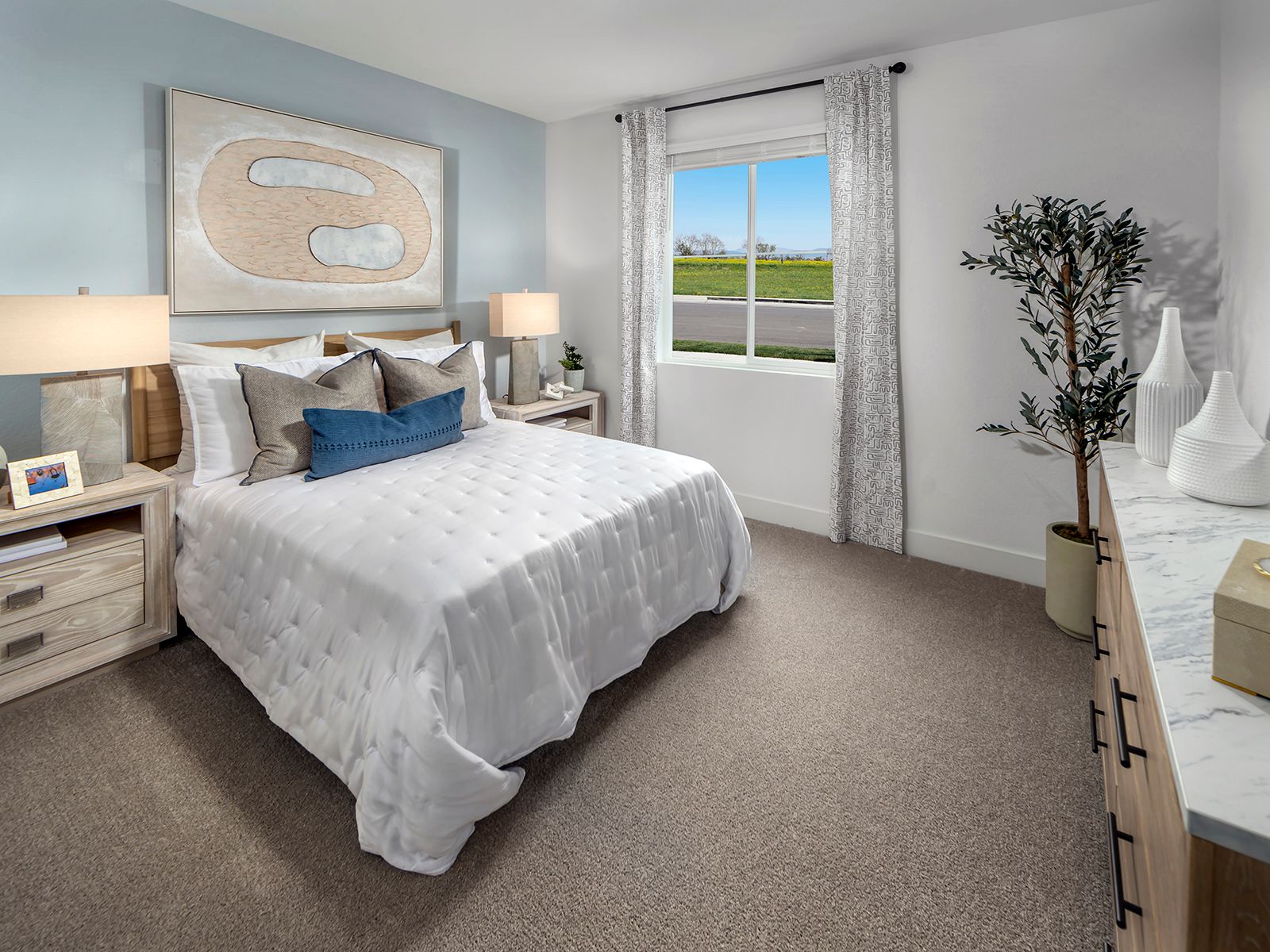 Modeled Residence 3 at Dockside of Delta Shores.