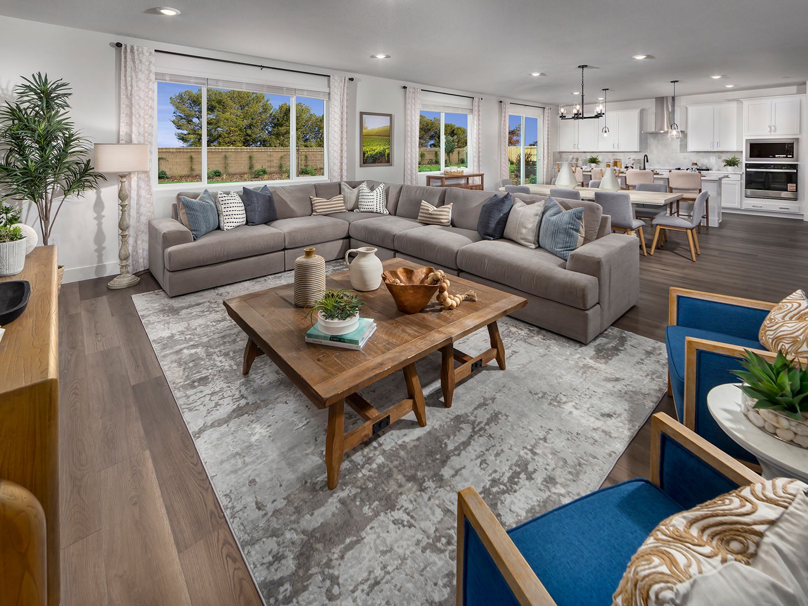 Modeled Residence 3 at Dockside of Delta Shores.