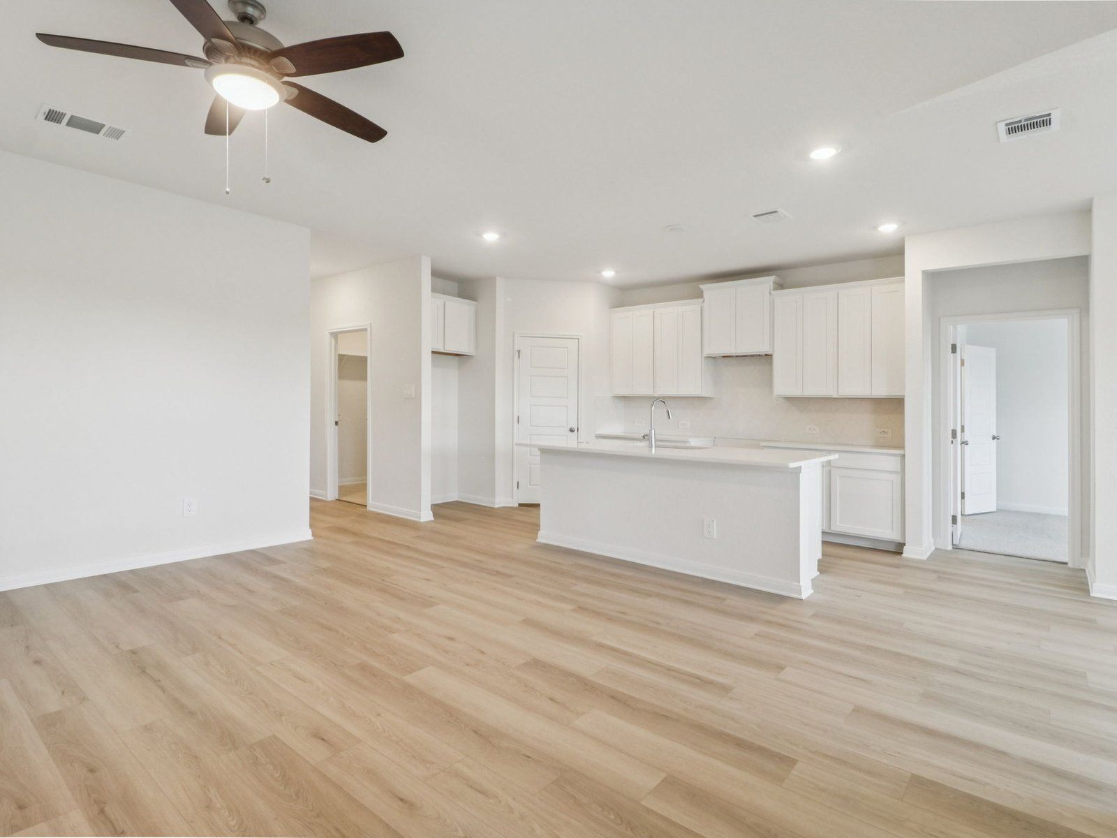 Living Room and Kitchen