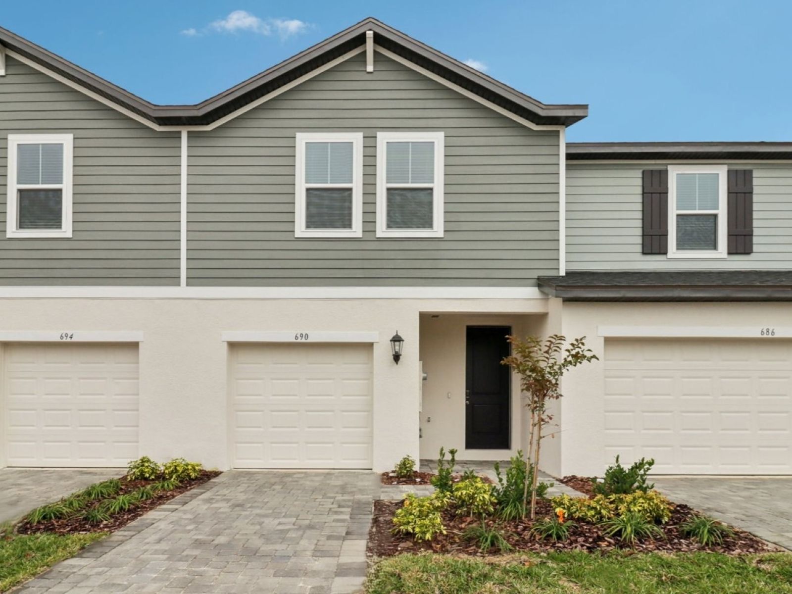 Calistoga I - The Reserve at Hammock Oaks Townes: Lady Lake, Florida - Meritage Homes