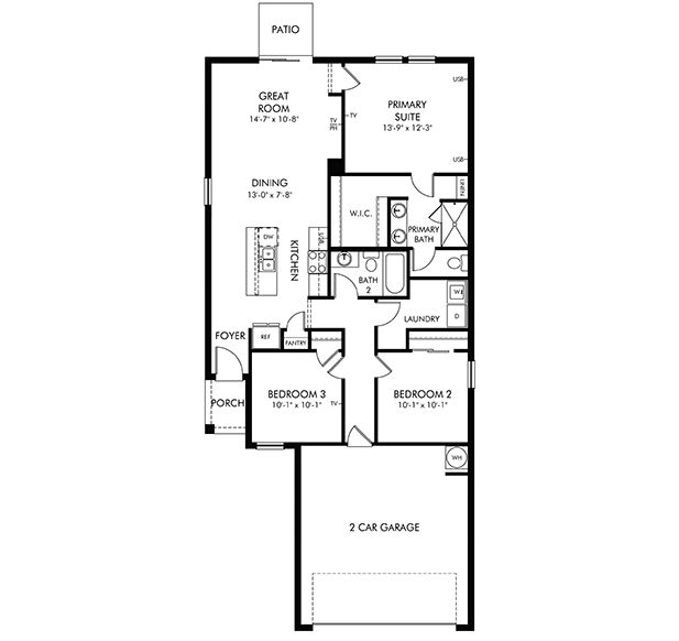 Denali floor plan