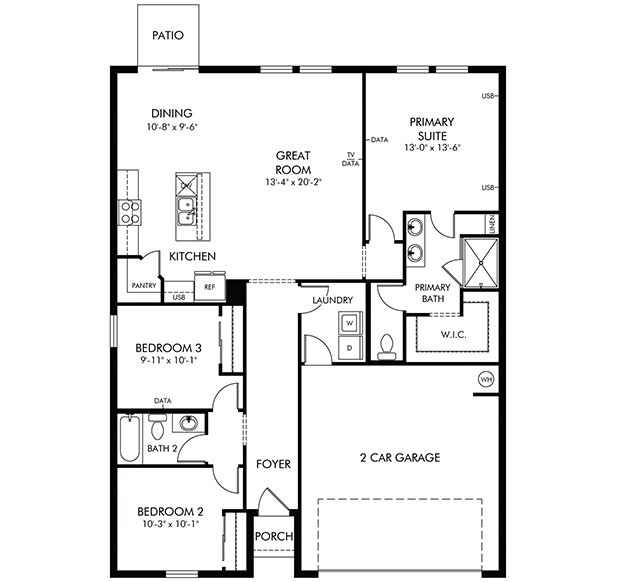Bluebell floor plan