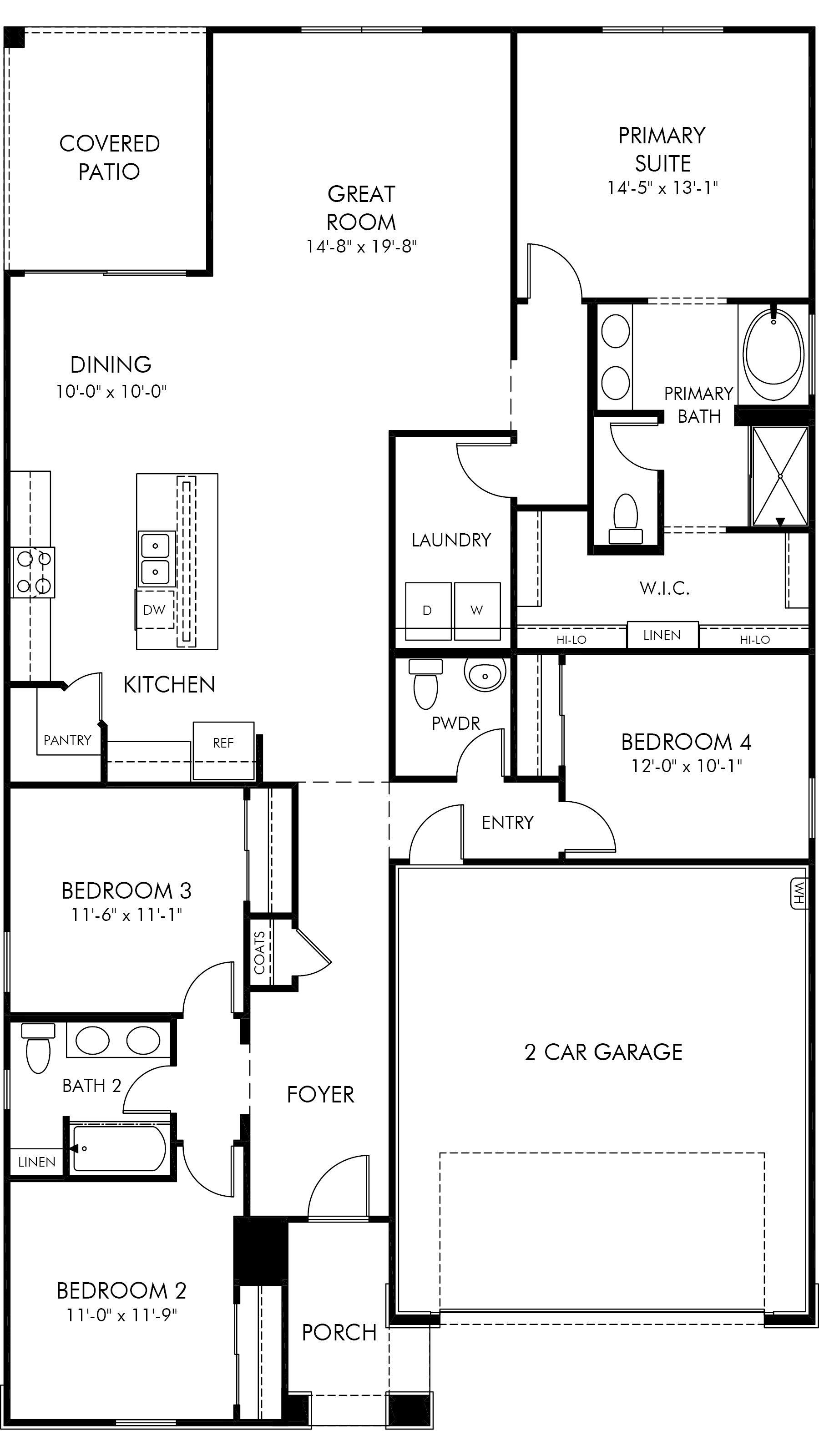 Arlo floor plan