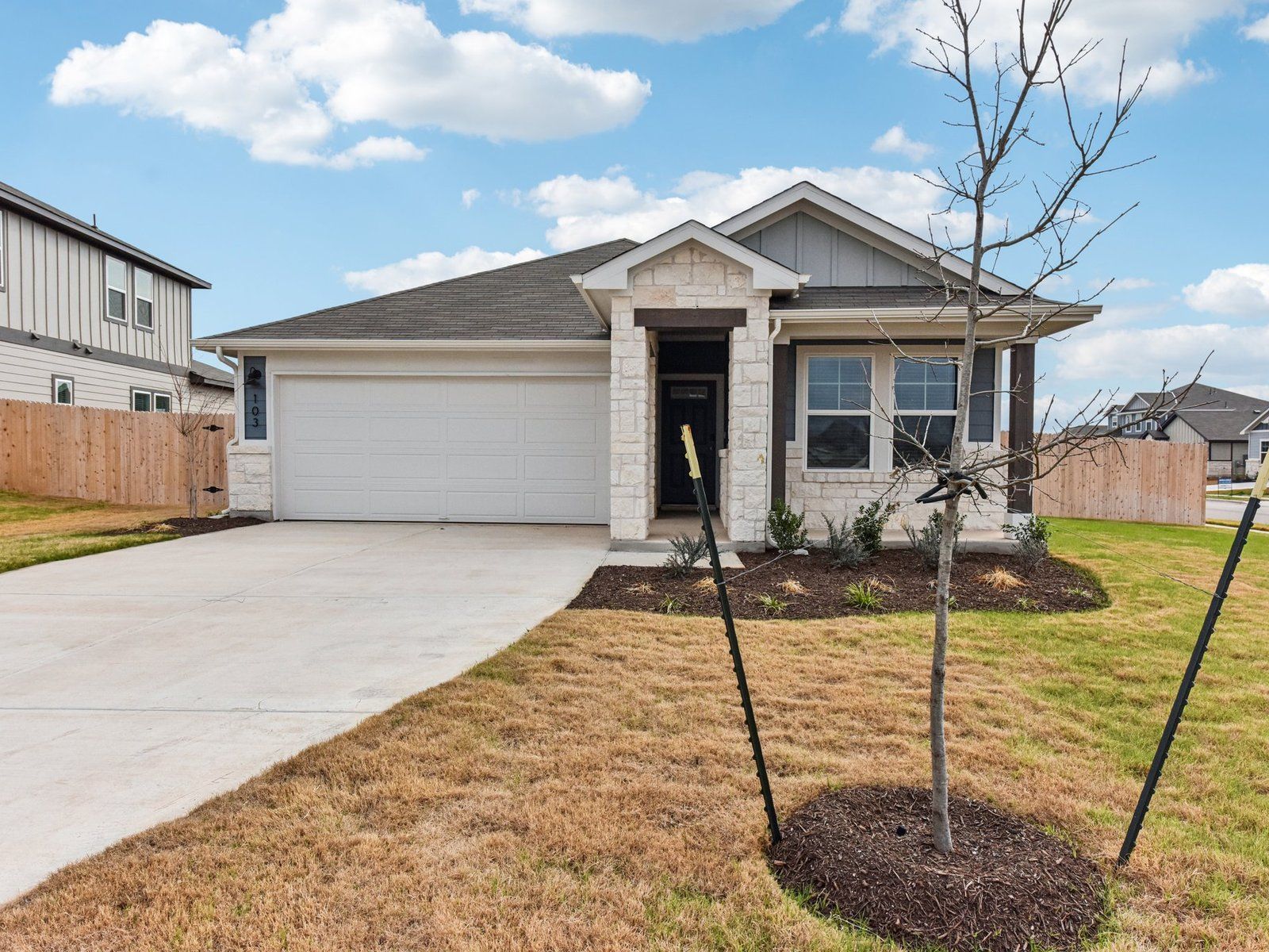 The Hughes (841) - Riverbend at Double Eagle - Reserve Collection: Cedar Creek, Texas - Meritage Homes