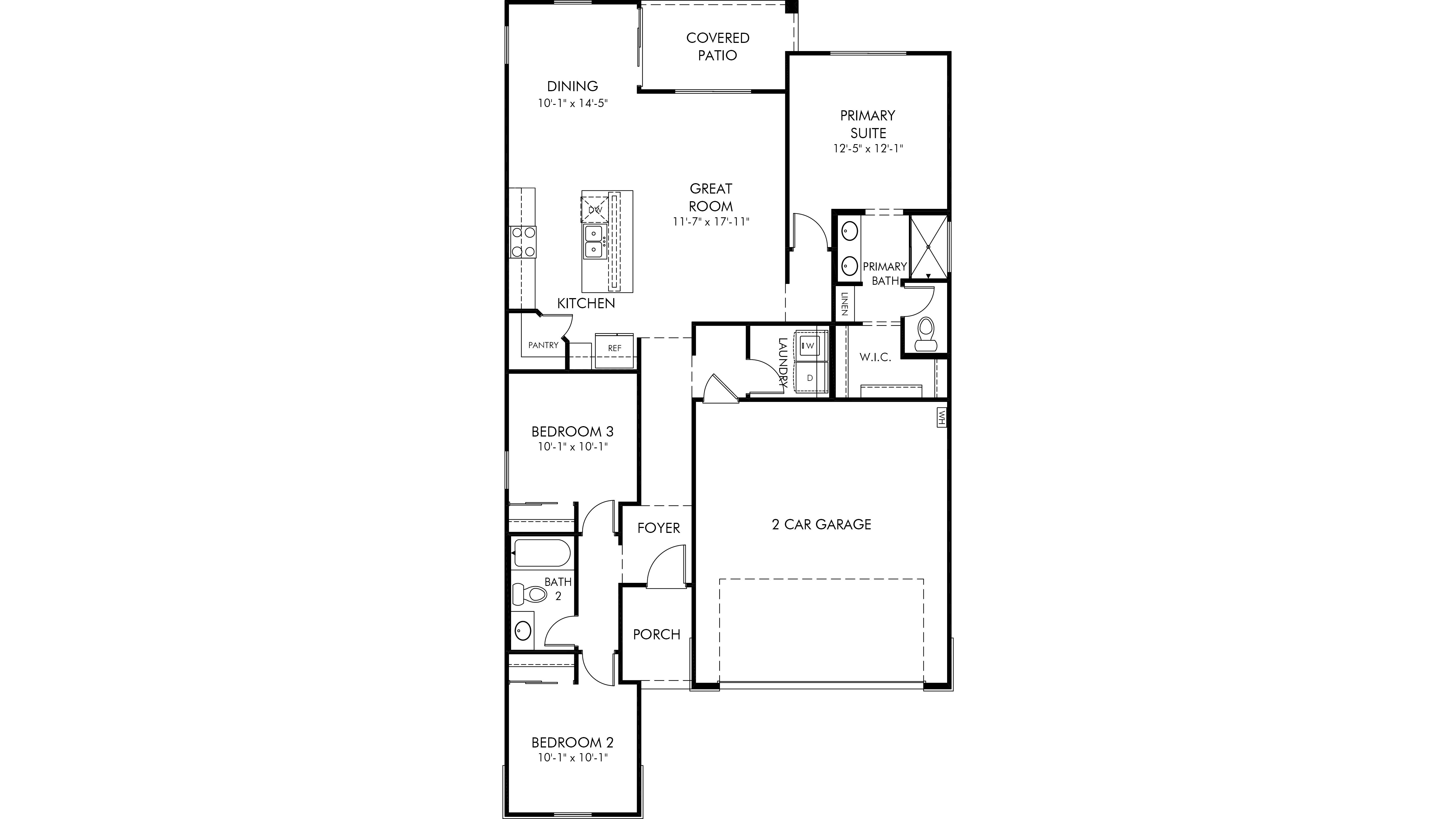 Holly floor plan