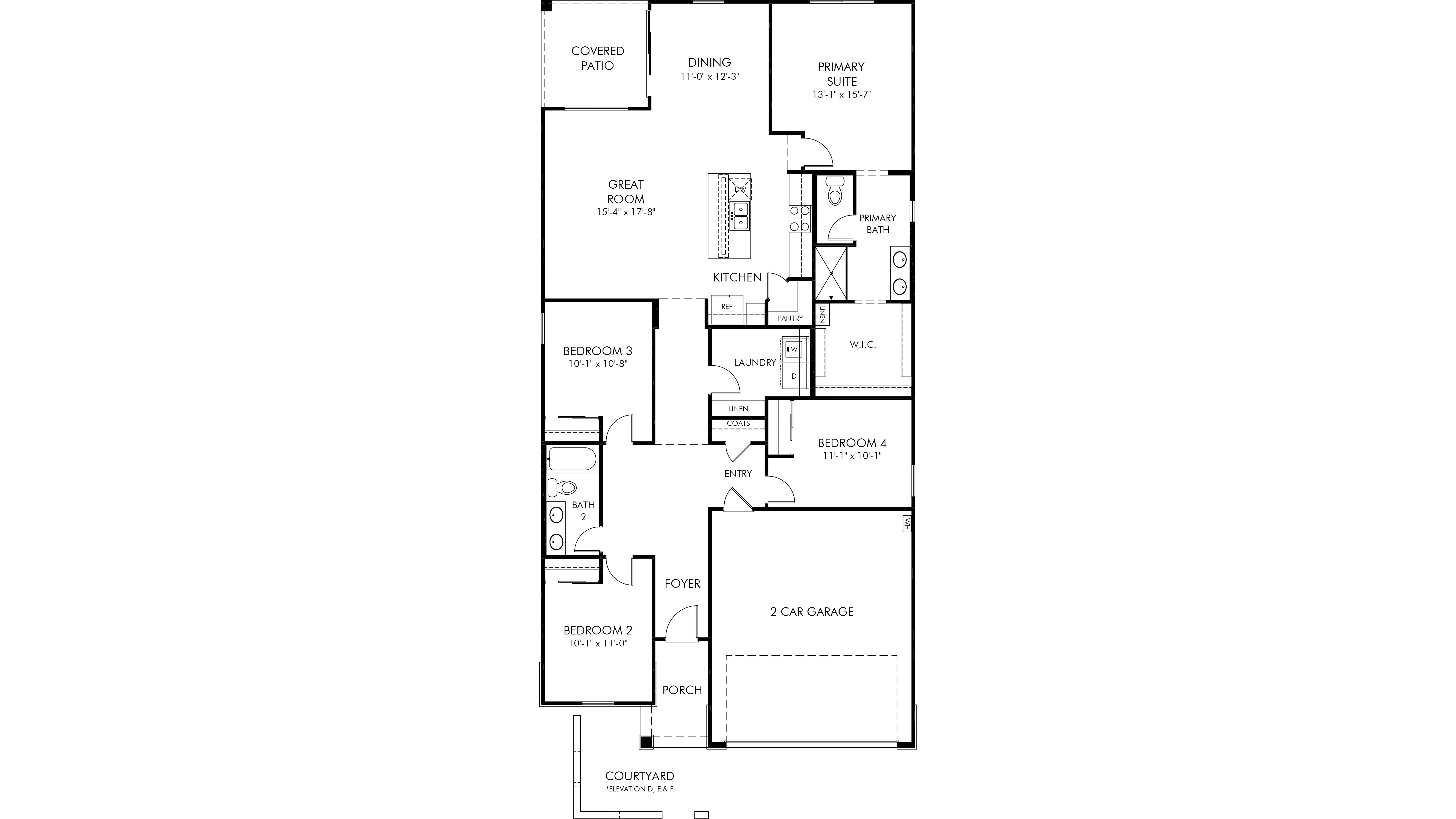 Mason floor plan