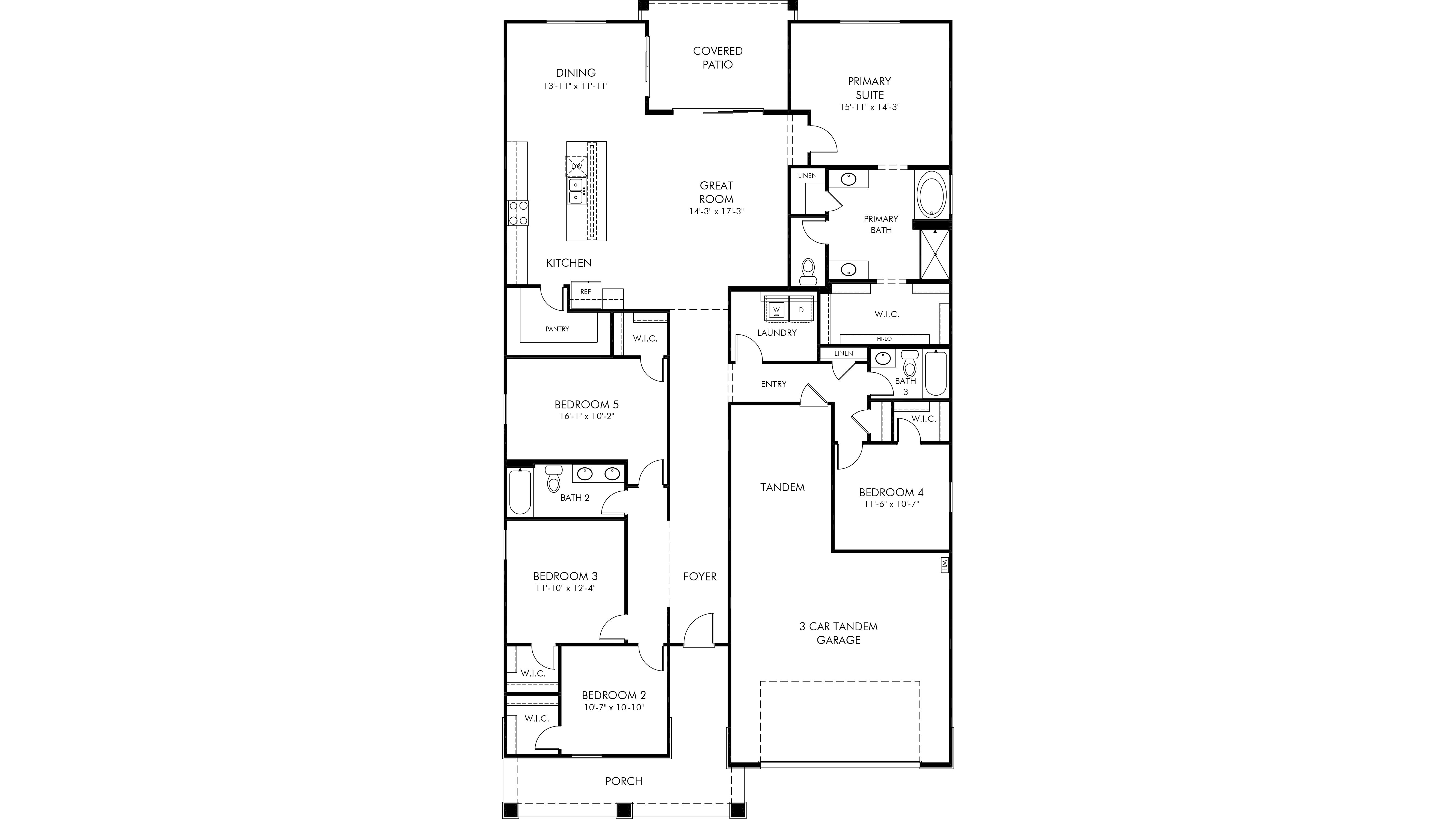 Bailey floor plan