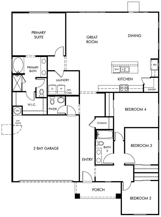 Residence 2 floor plan