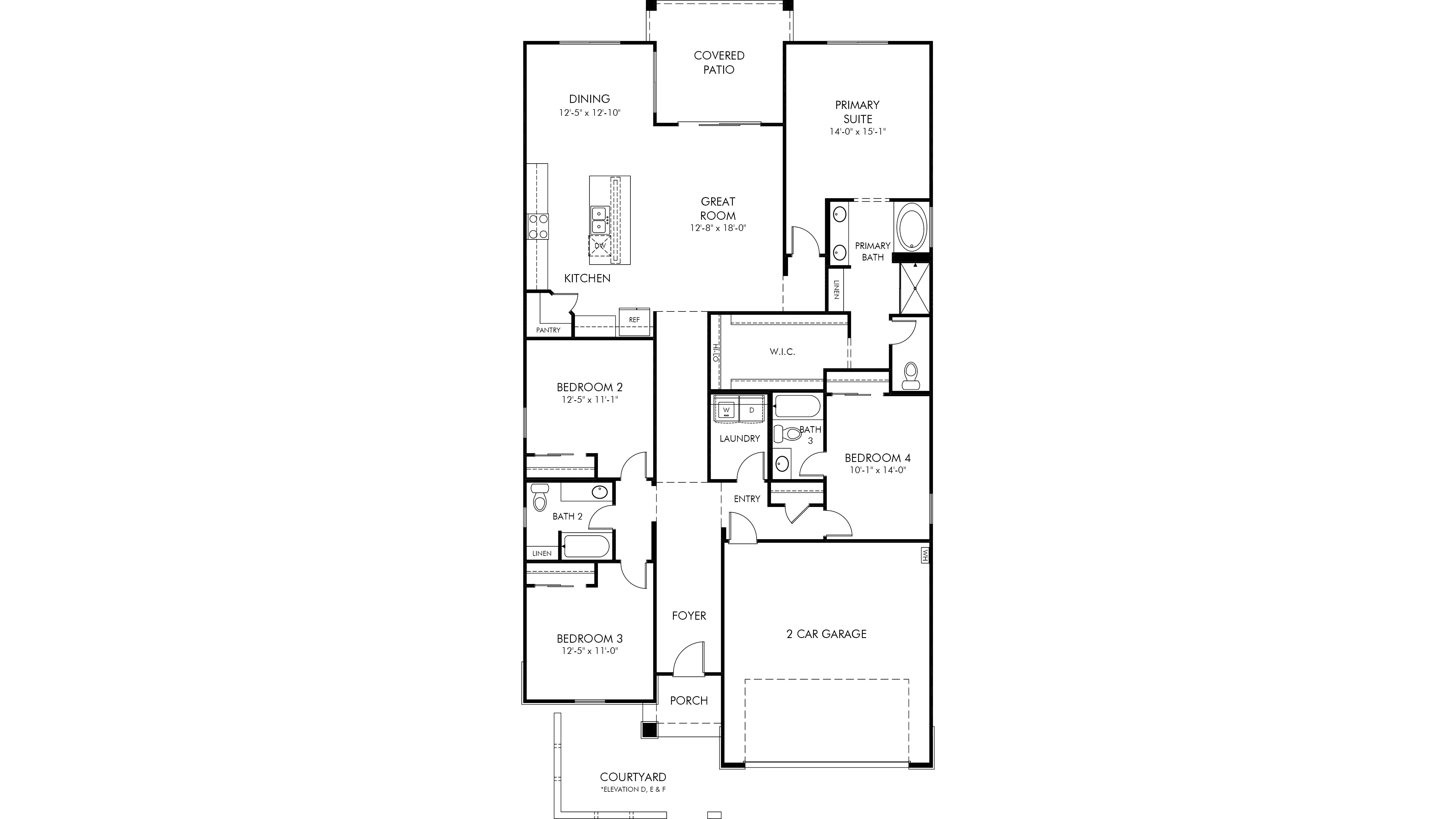 Onyx floor plan