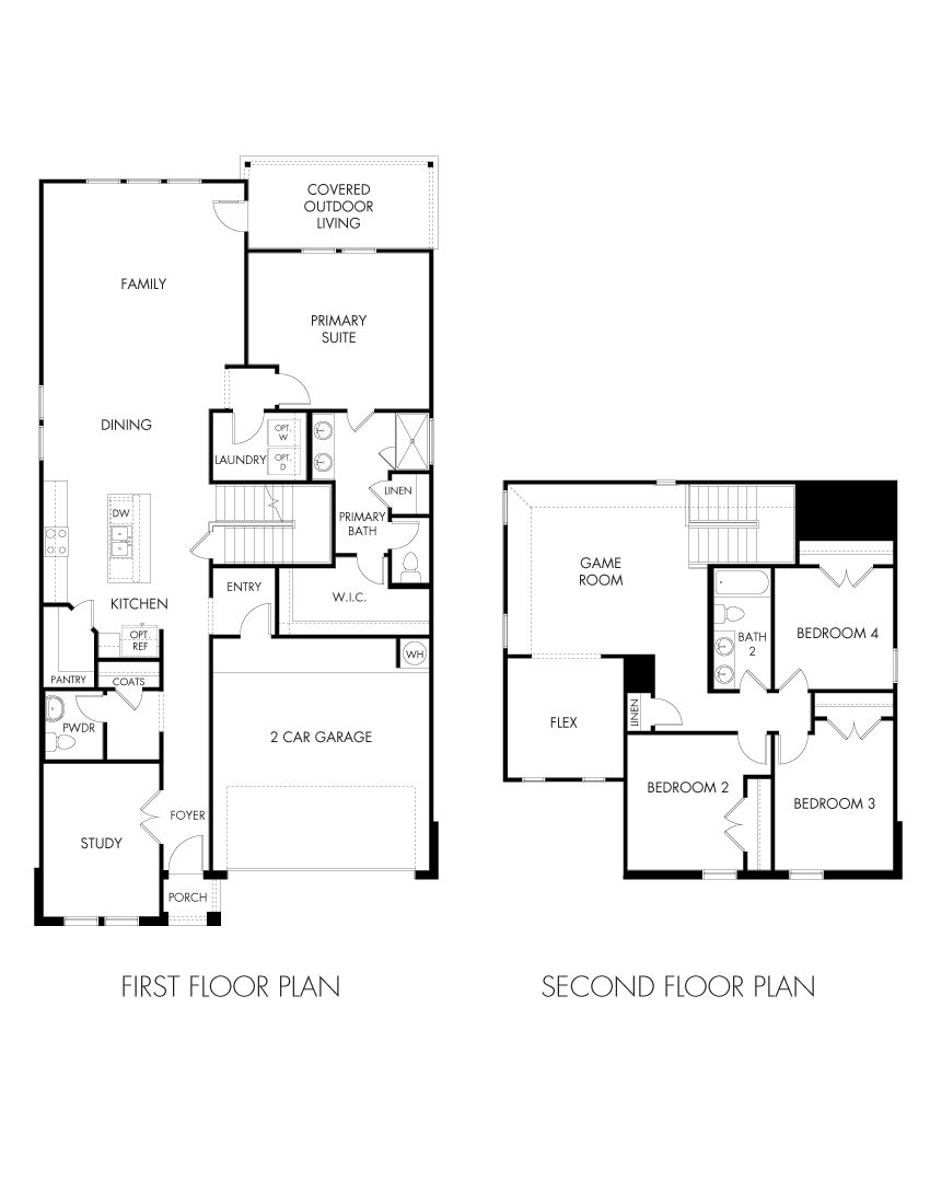 The Winedale (880) Floorplan