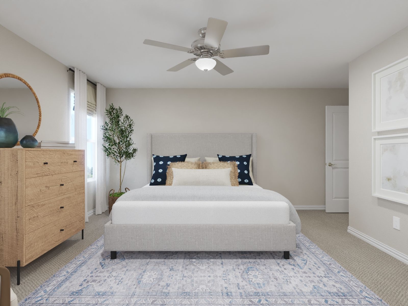 Relax in your primary bedroom oasis