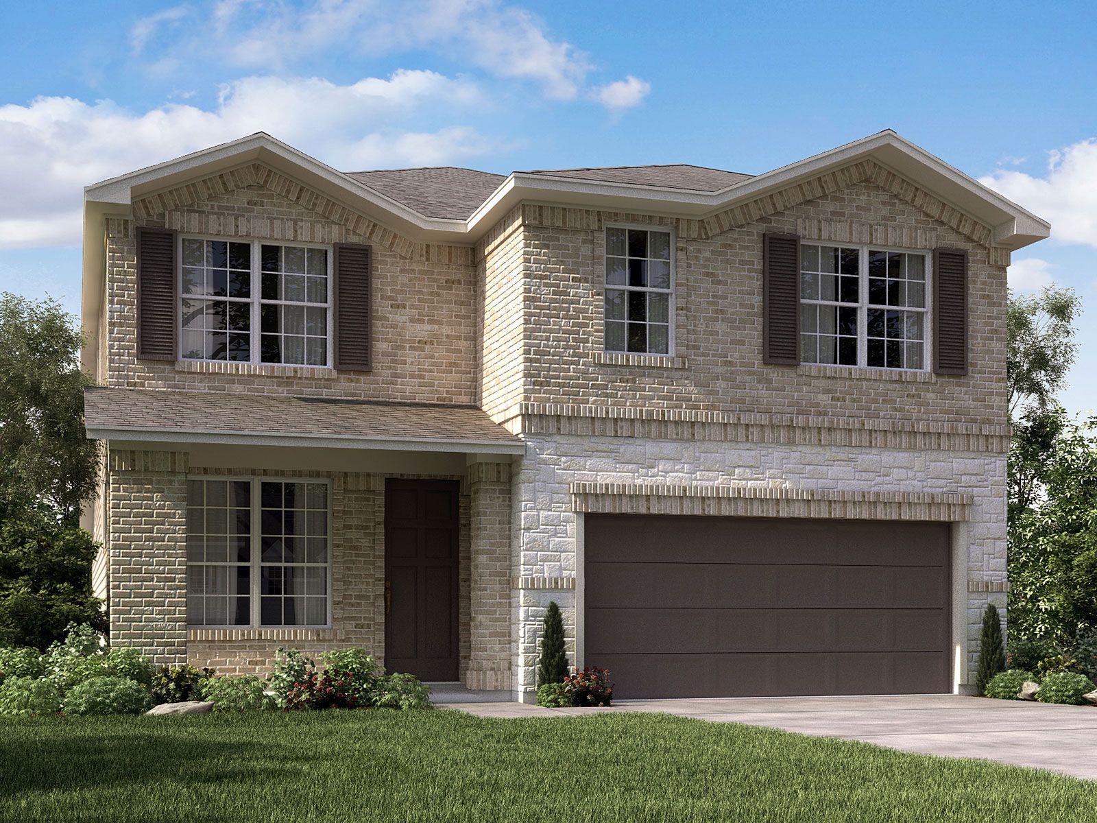 Sabine (3008) - Comanche Ridge: San Antonio, Texas - Meritage Homes