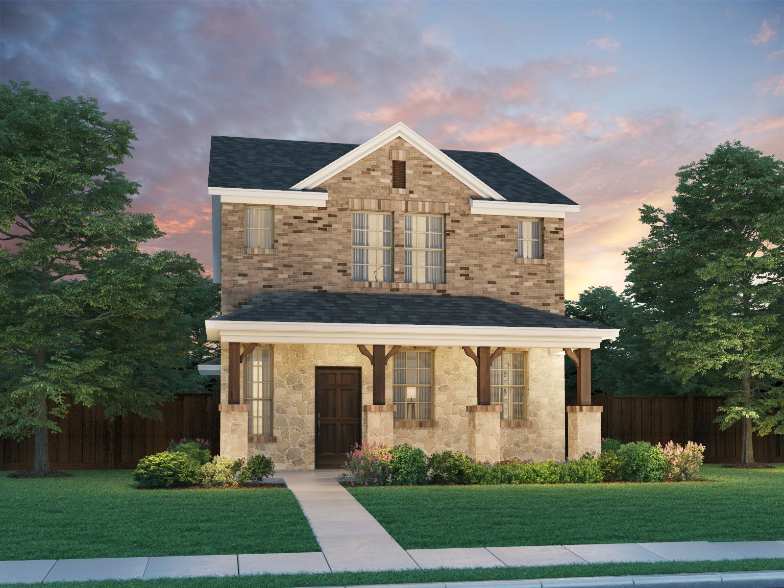 The Durham - Oak Ridge Park: Corinth, Texas - Meritage Homes