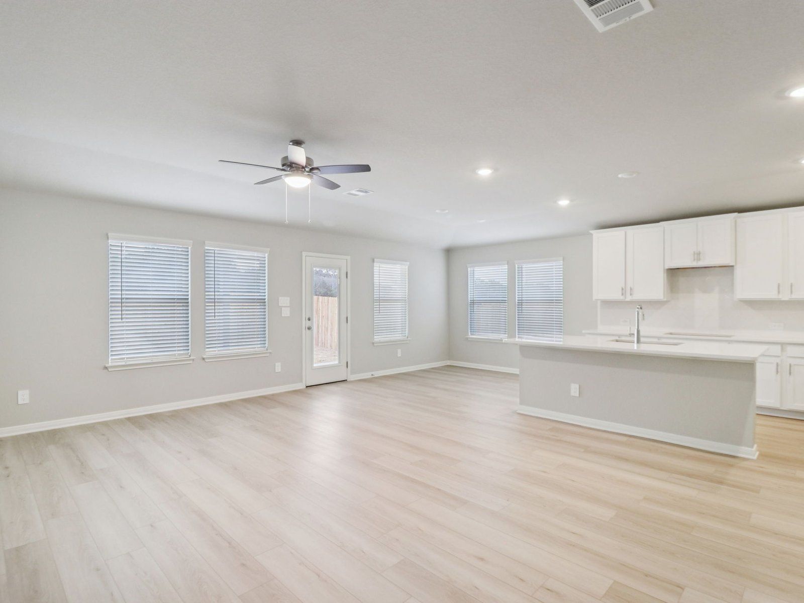 Living, Kitchen and Dining