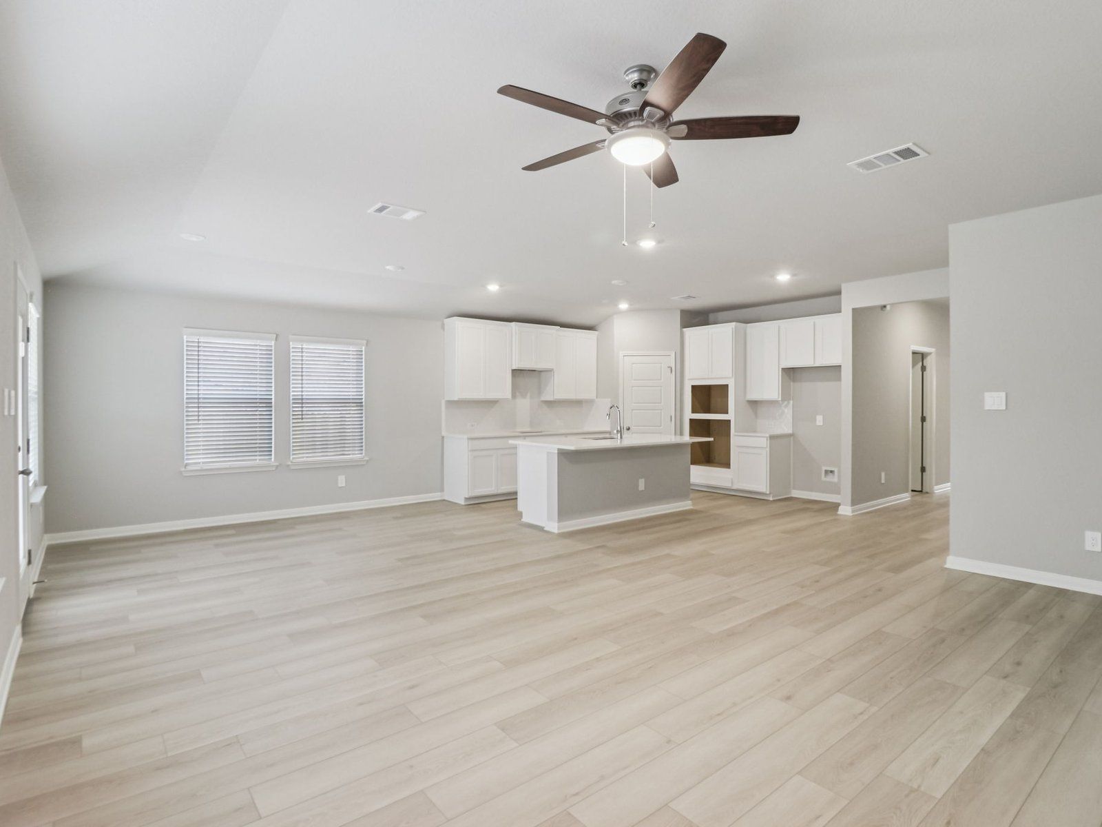 Dining, Kitchen and Living