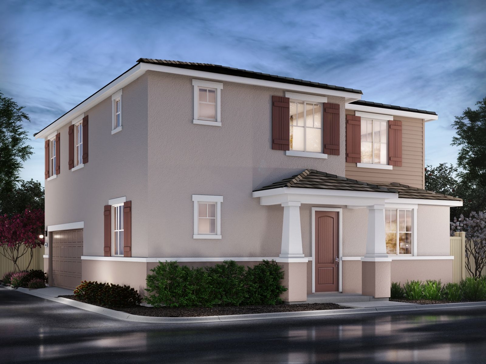 Residence 4 - Willow at Live Oak: Redlands, California - Meritage Homes