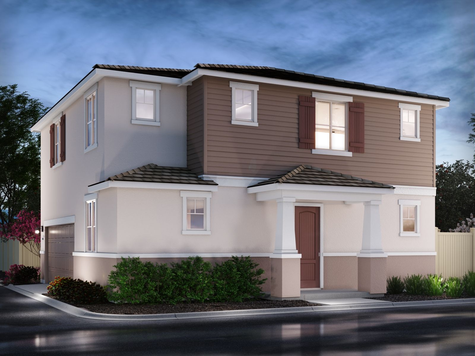 Residence 3 - Willow at Live Oak: Redlands, California - Meritage Homes