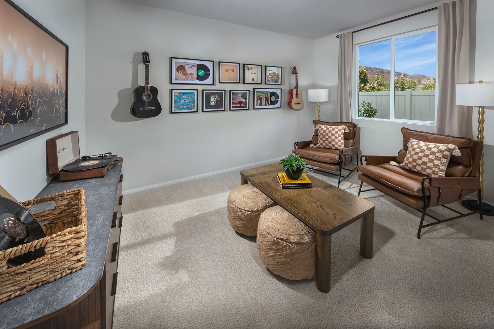 Bedroom Modeled as Rec Room
