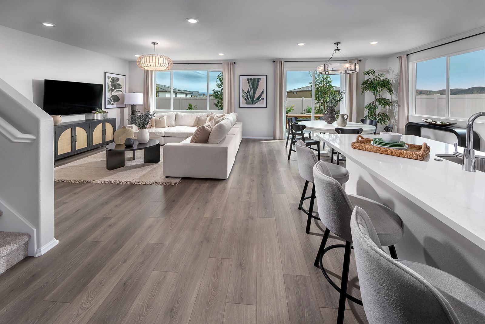 Modeled Residence 4 of Juniper at The Fairways