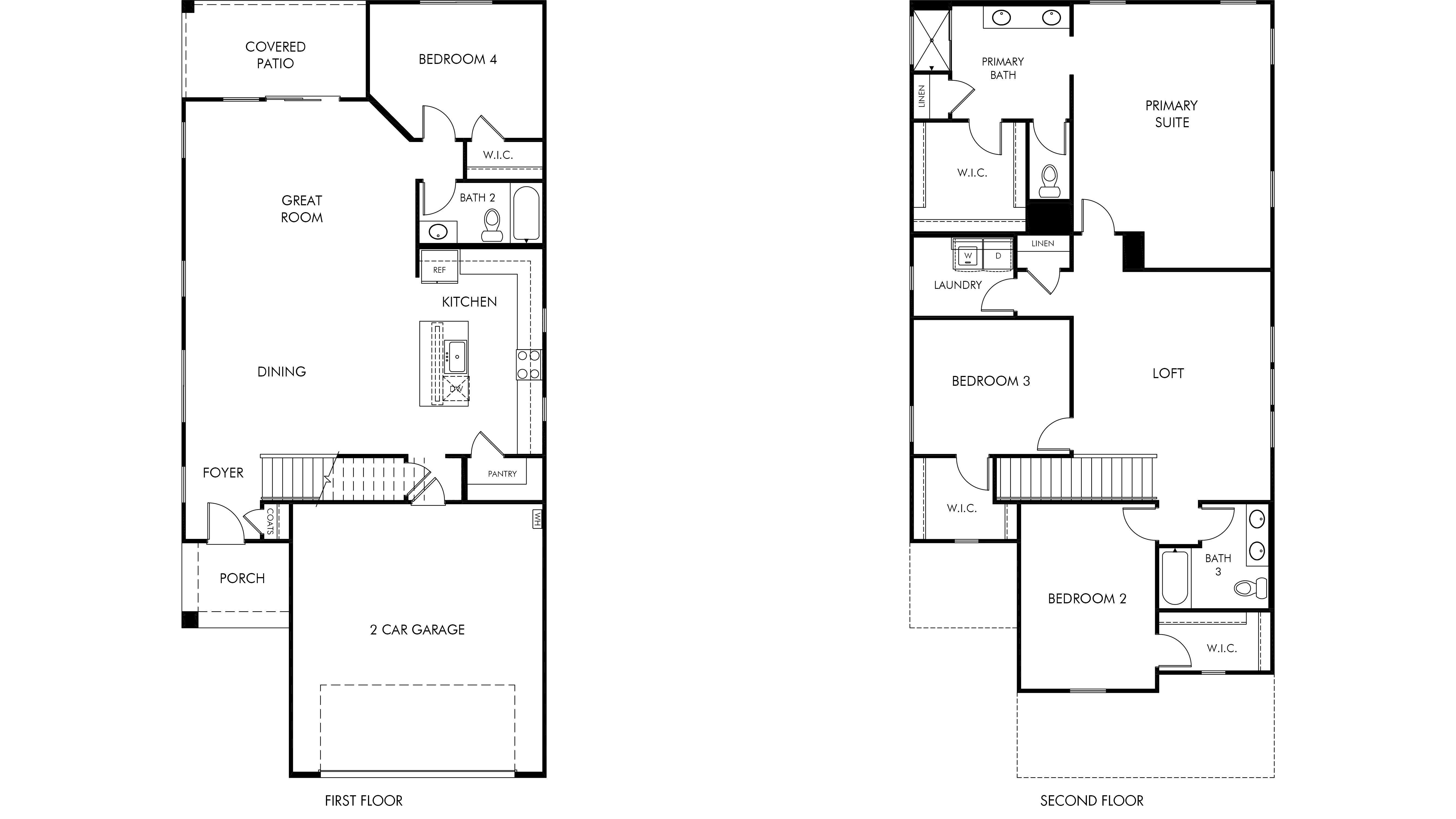 San Gabriel floor plan
