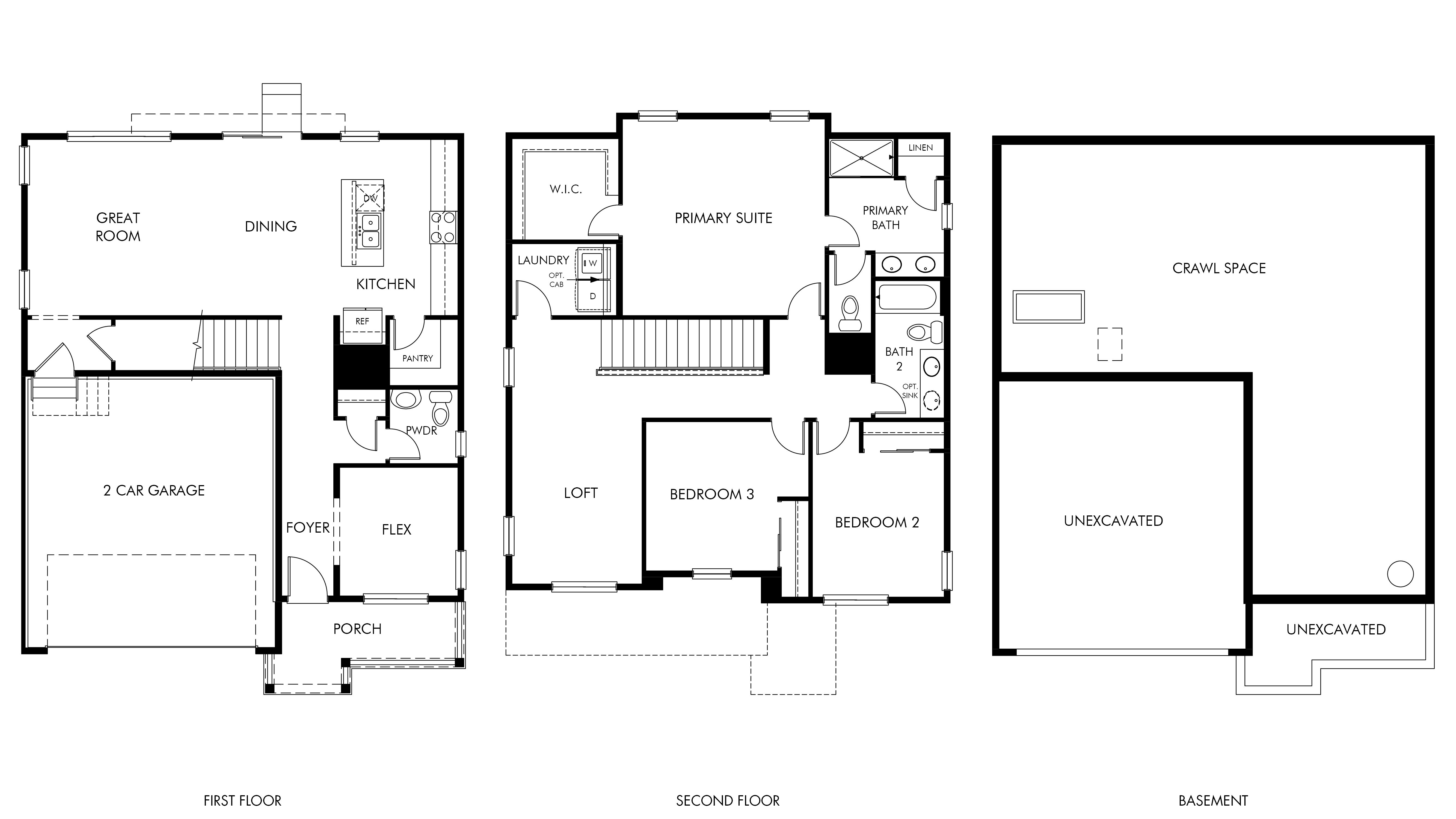 The Juniper - Frontier Estates 45s: Colorado Springs, Colorado - Meritage Homes