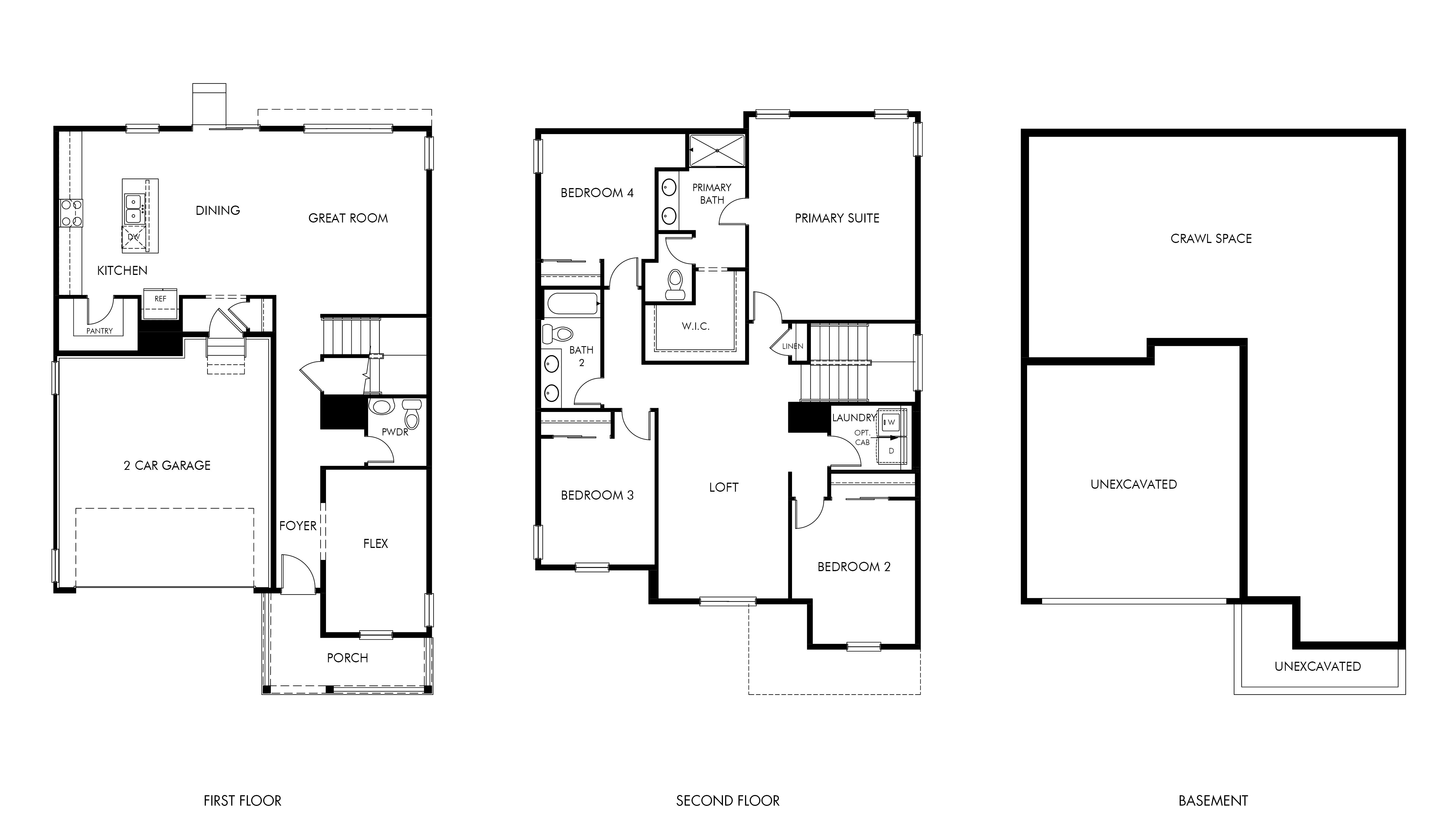 The Durango - Frontier Estates 45s: Colorado Springs, Colorado - Meritage Homes