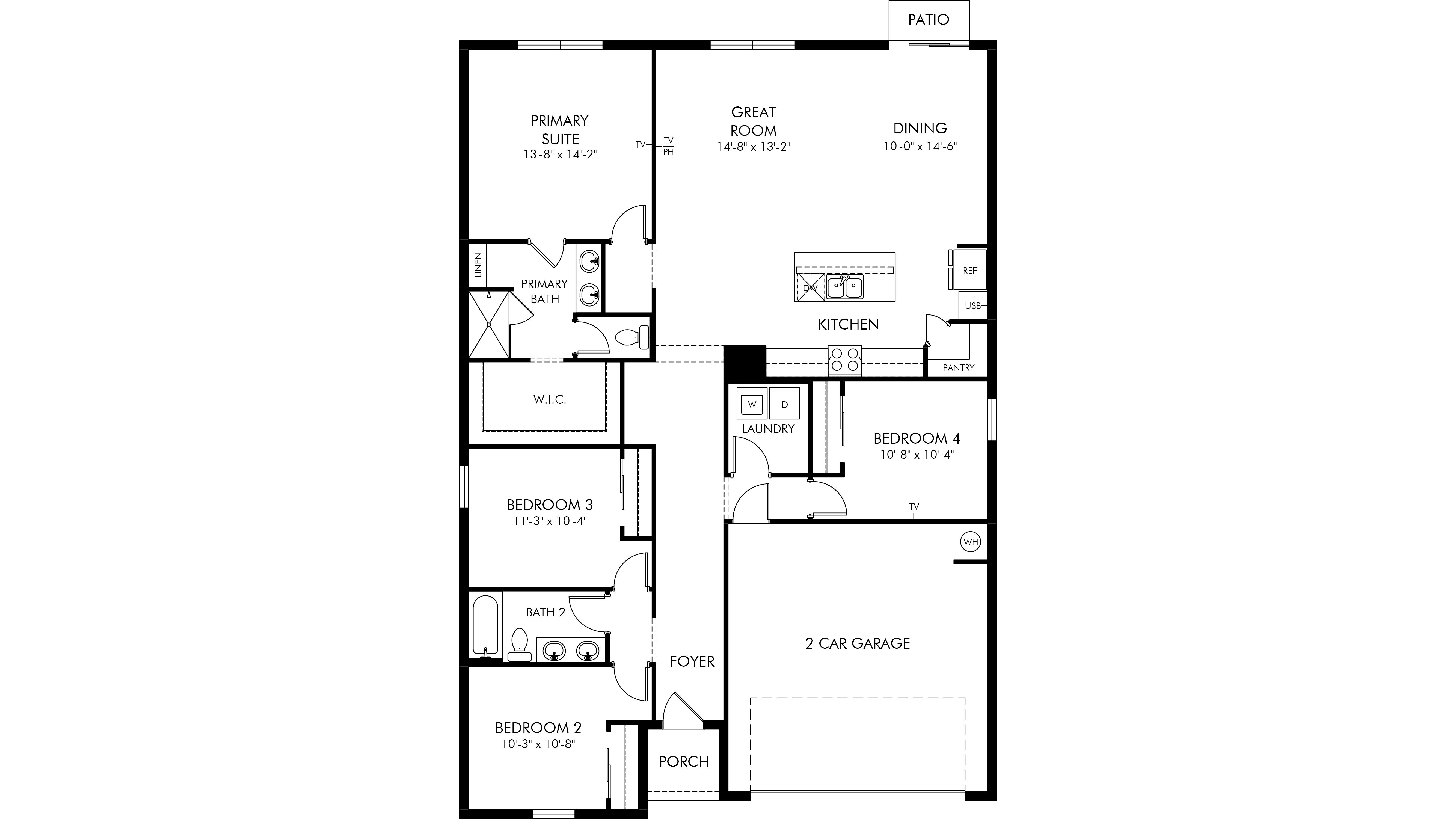 Foxglove floor plan