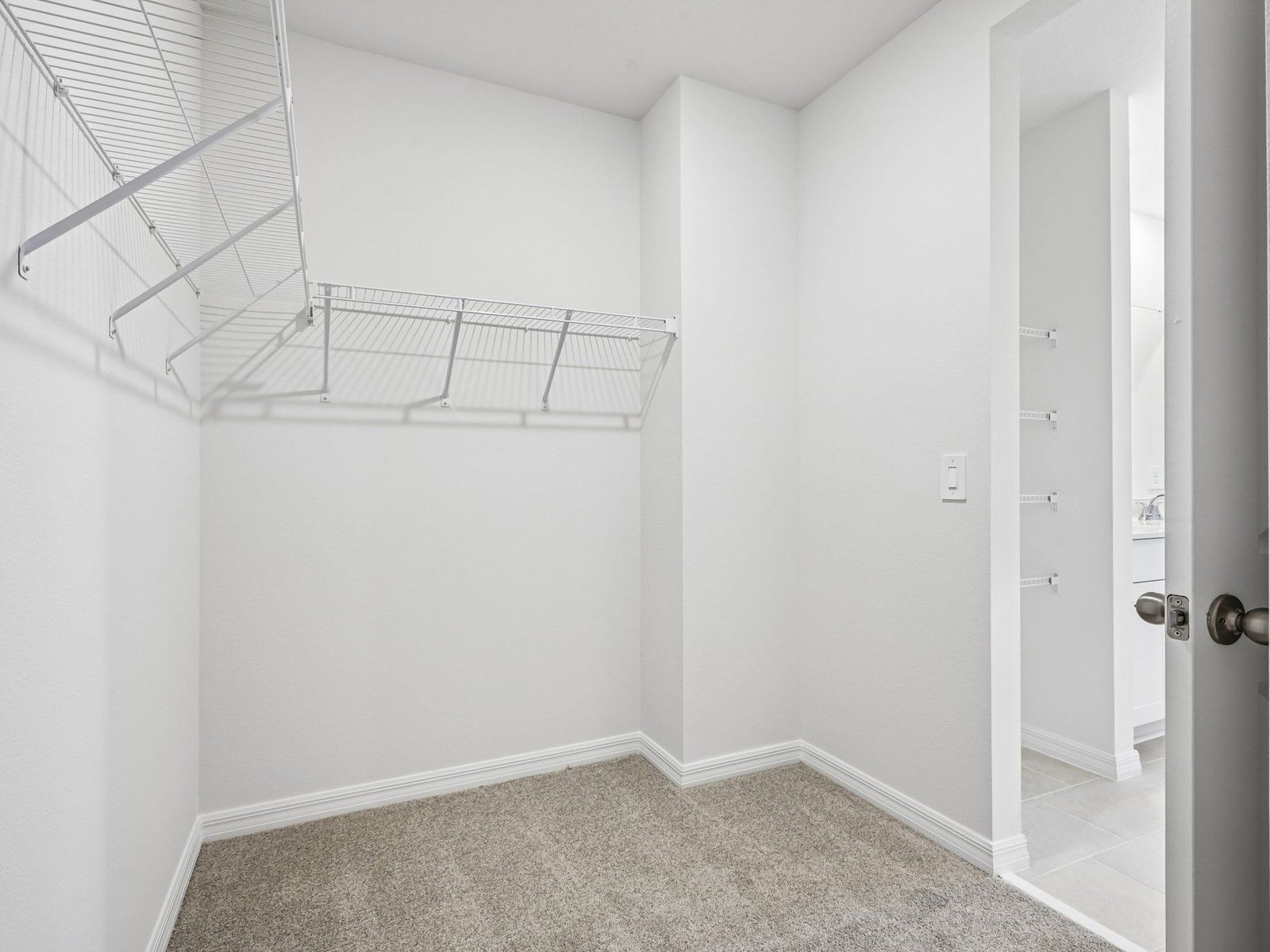 Primary closet