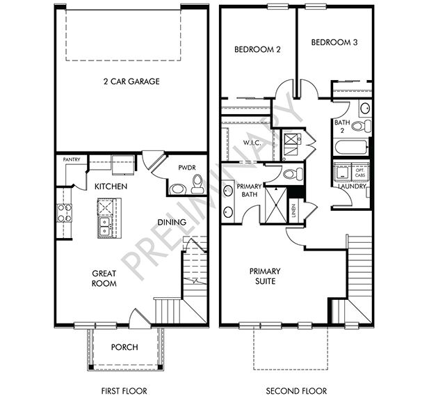 The Willow - Horizon Uptown: The Meadow Collection: Aurora, Colorado - Meritage Homes