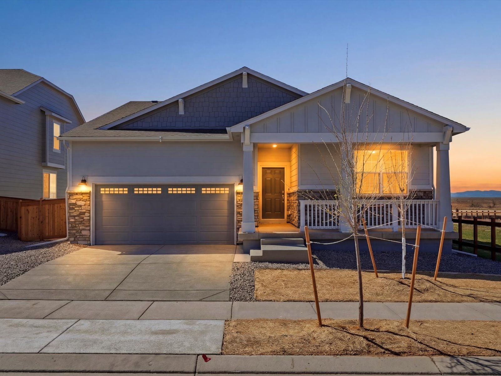 The Glenwood - Buffalo Highlands: The Canyon Collection: Commerce City, Colorado - Meritage Homes